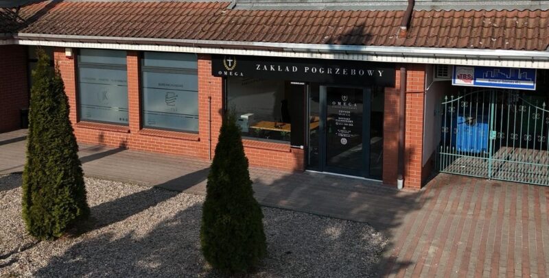 Dom pogrzebowy w Lesznie
